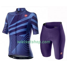 Fietskleding Dames (Fietsshirt + Fietsbroek Kort) 2020 Castelli Sublime N004